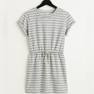 Lou & Grey Striped Drawstring Dress – Size L
